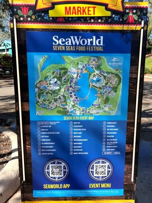 map of seaworld orlando