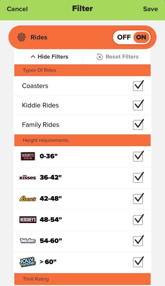 ride height at hersheypark