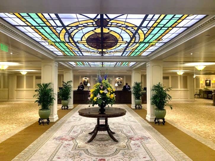 lobby at the hotel hershey