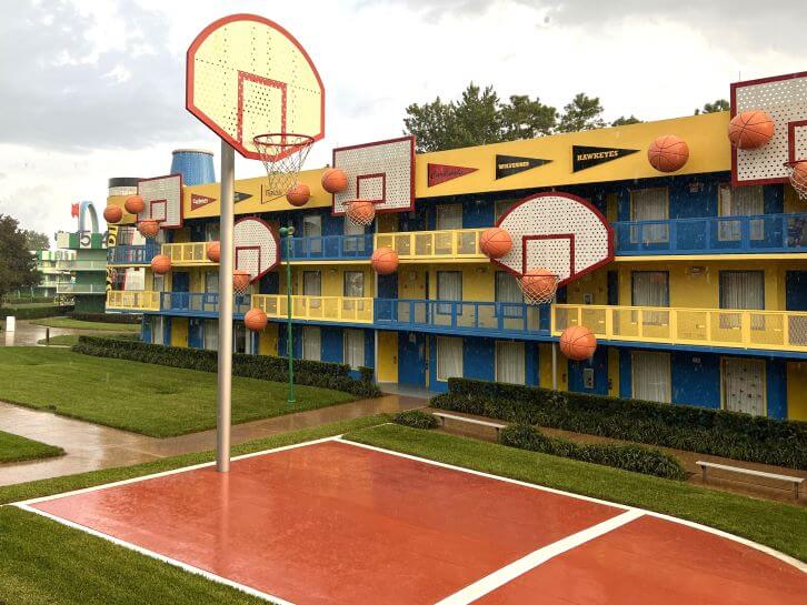 all star sports basketball area