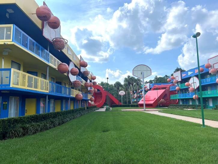 basketball exterior all star sports disney