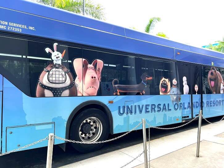 bus transportation at universal orlando