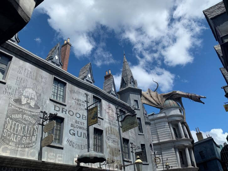 diagon alley at universal studios florida