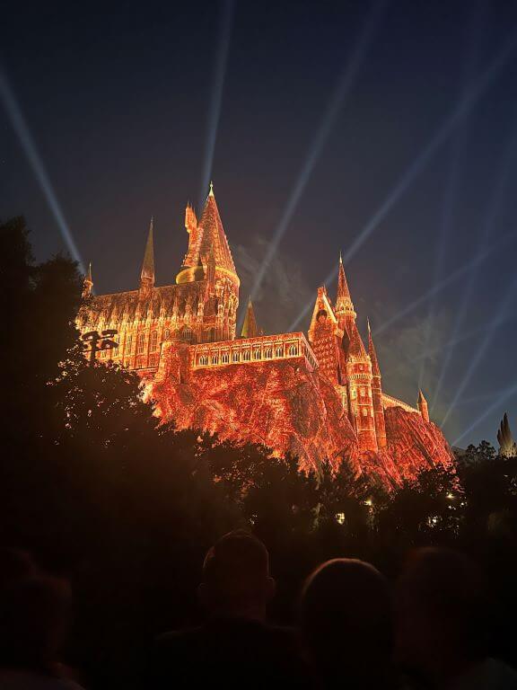 hogwarts always show at universal