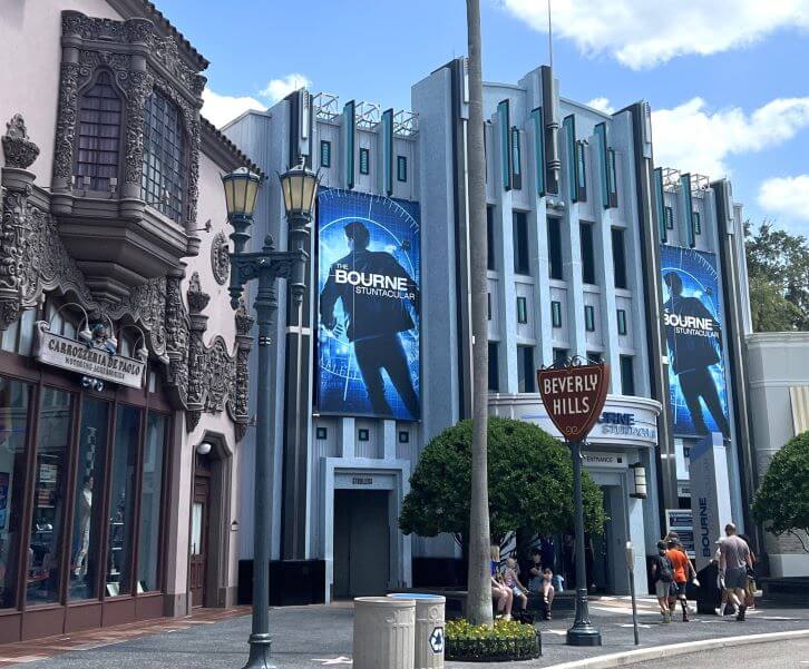 the bourne stuntacular at universal studios florida