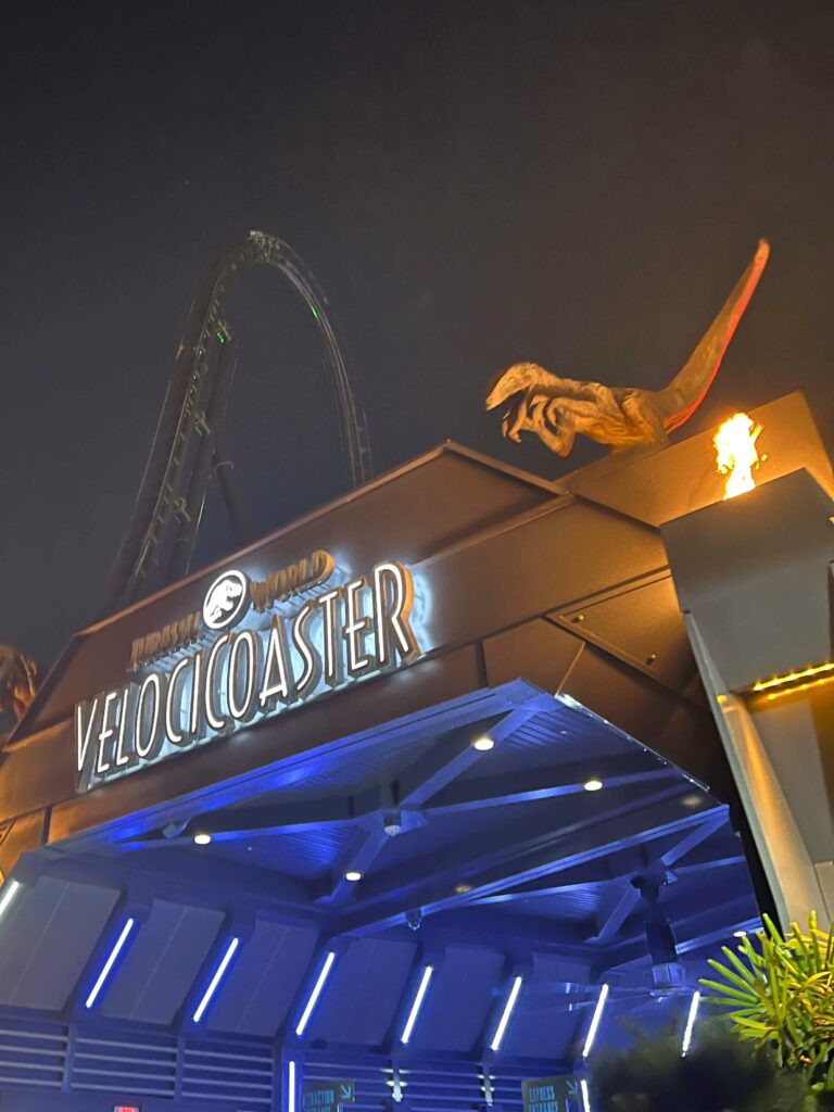 velocicoaster entrance