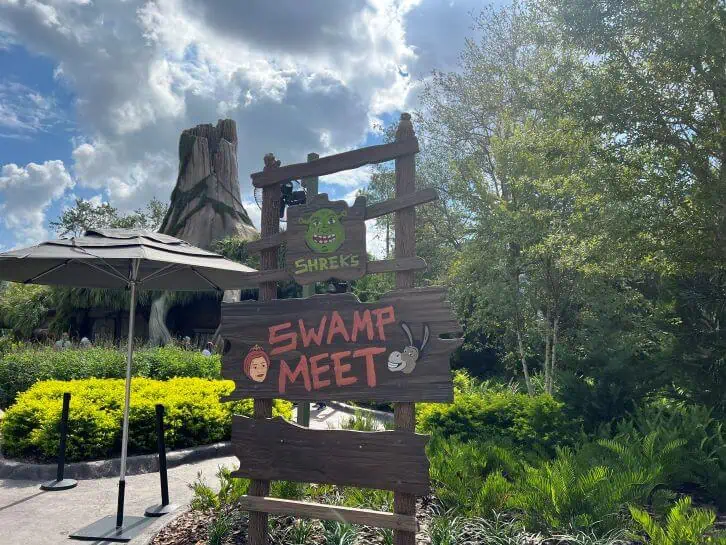 shrek swamp meet and greet at universal studios florida