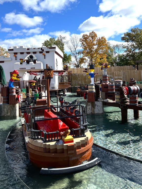 pirate water ride at legoland new york 