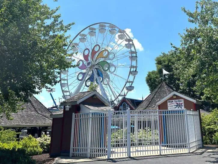 ferris wheel at hersheypark in hershey pa