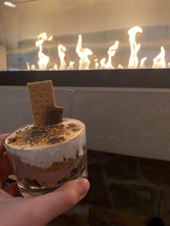 skillet smores fondue