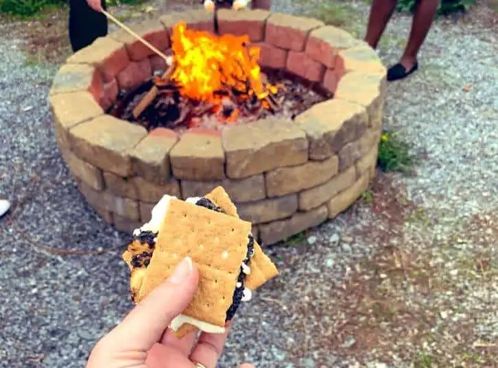 smores at hershey resort camping at hersheypark