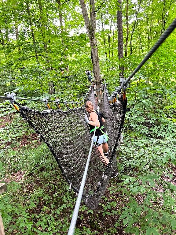 course at sky high adventure park