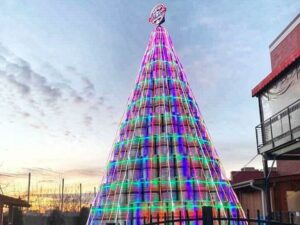 keg tree in rochester for christmas