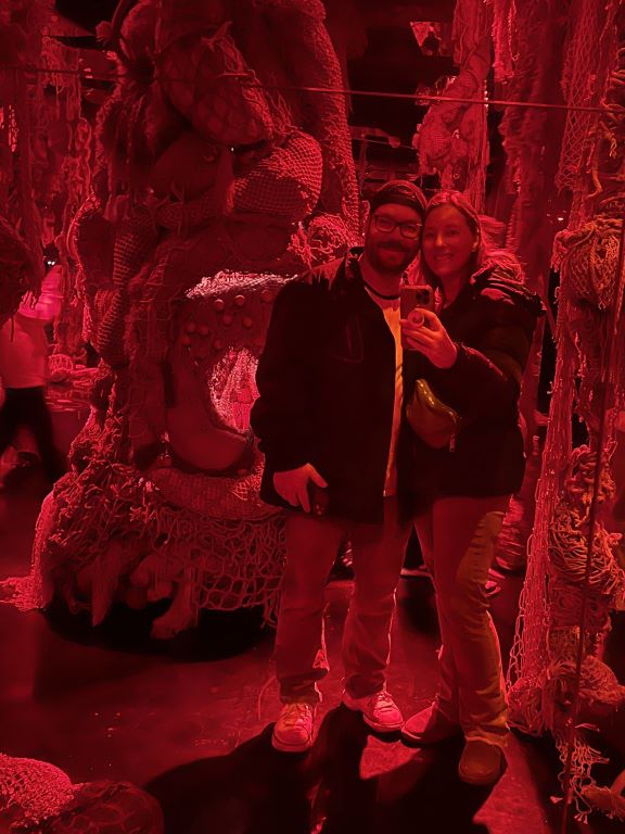 fishing net room at arcadia earth