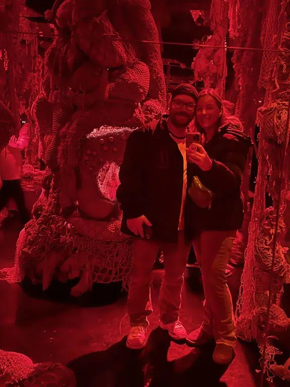 fishing net room at arcadia earth