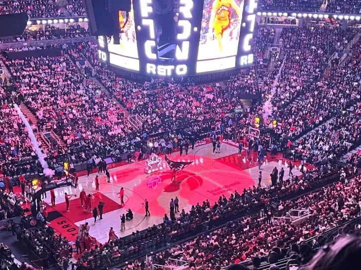 toronto raptors game