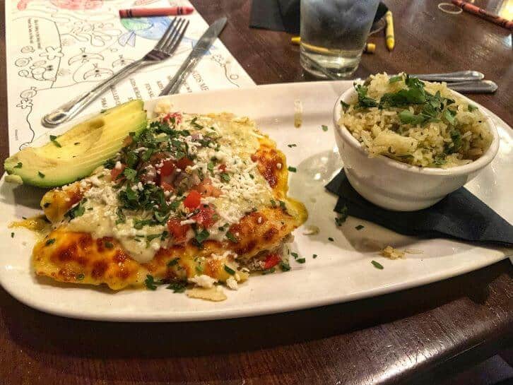 dinner at the HUB