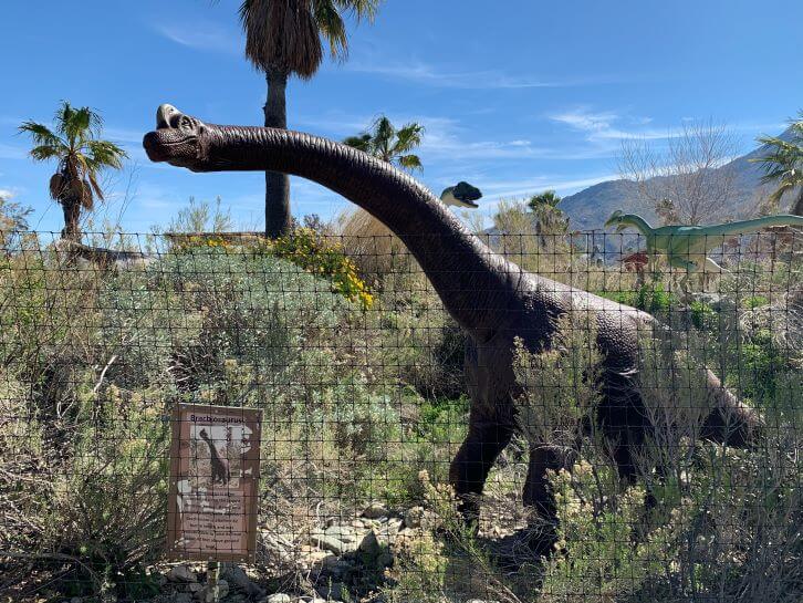 dinosaurs in california