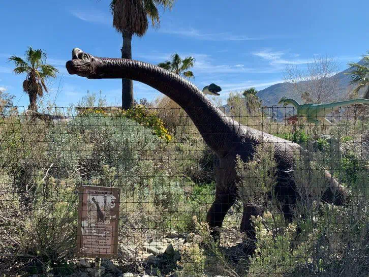 dinosaurs in california