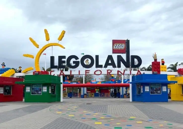 entrance to legoland california