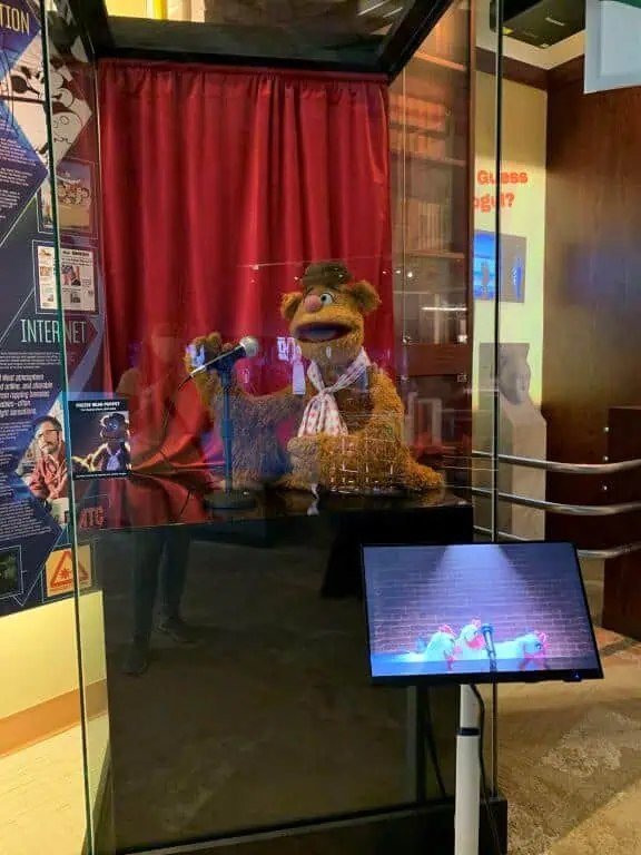 national comedy center in jamestown new york fozzy bear muppet