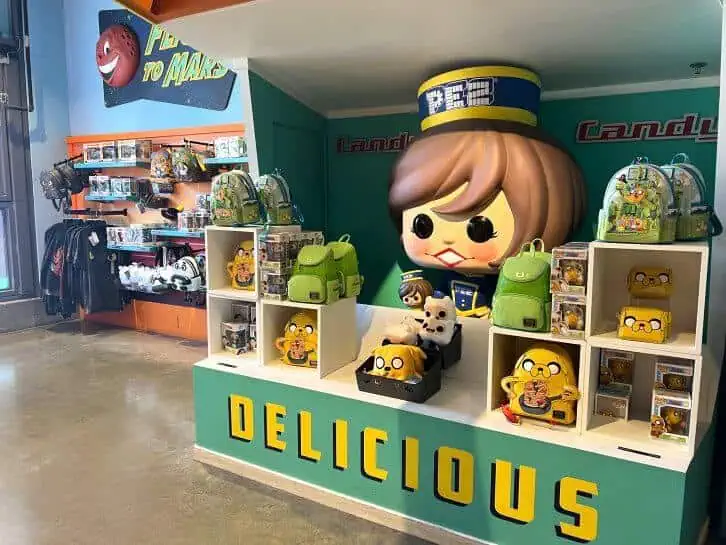 display at the funko hollywood store