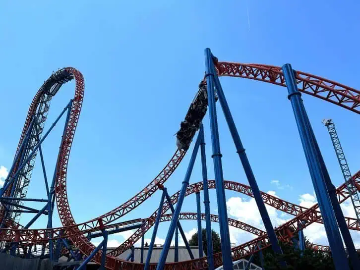 fahrenheit roller coaster at hersheypark