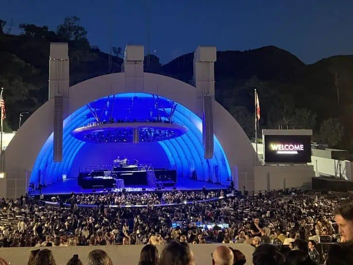 hollywood bowl concert in california