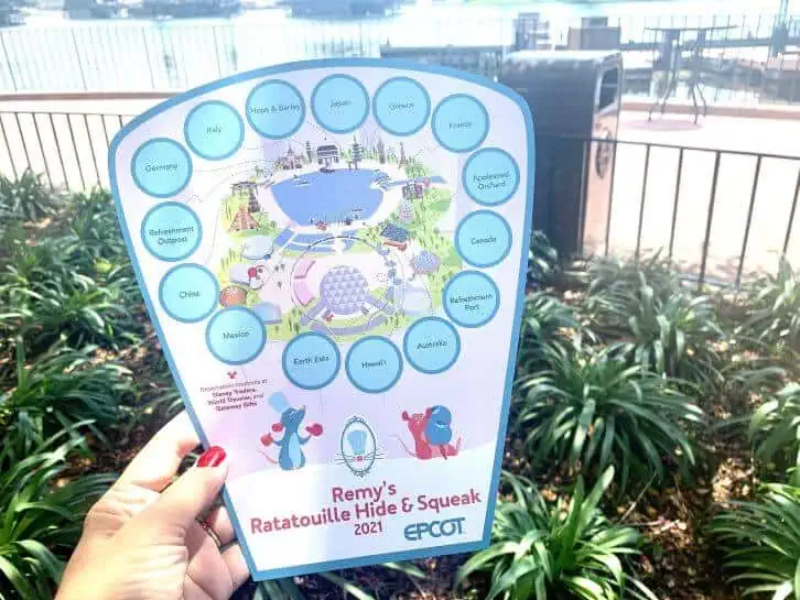 remys ratatouille hide and squeak at epcot during food and wine festival walt disney world