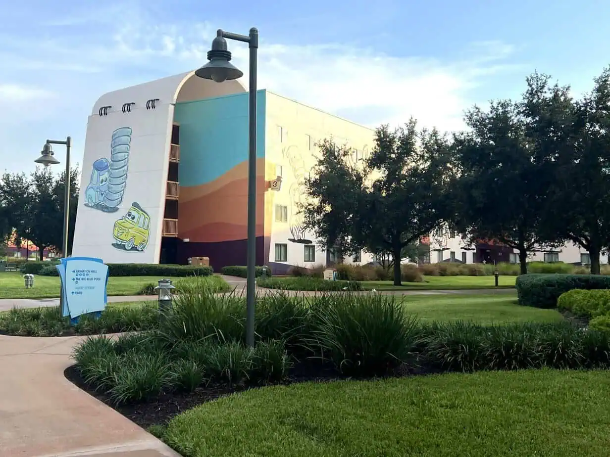 cars area exterior at disneys art of animation resort