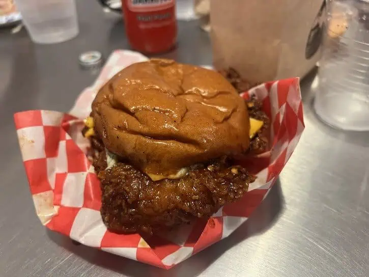 lunch at lucky bird grand central market