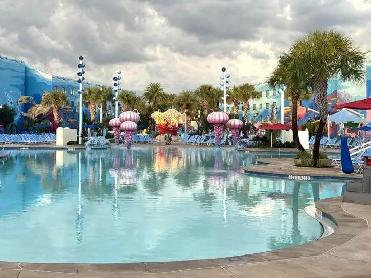 pool at art of animation