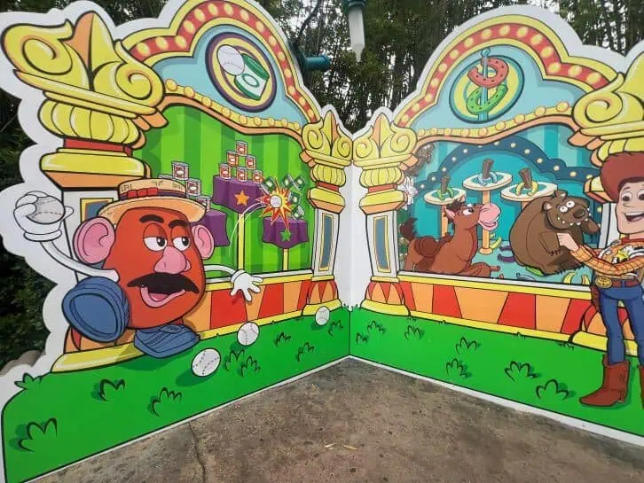 toy story mania exit at disney hollywood studios