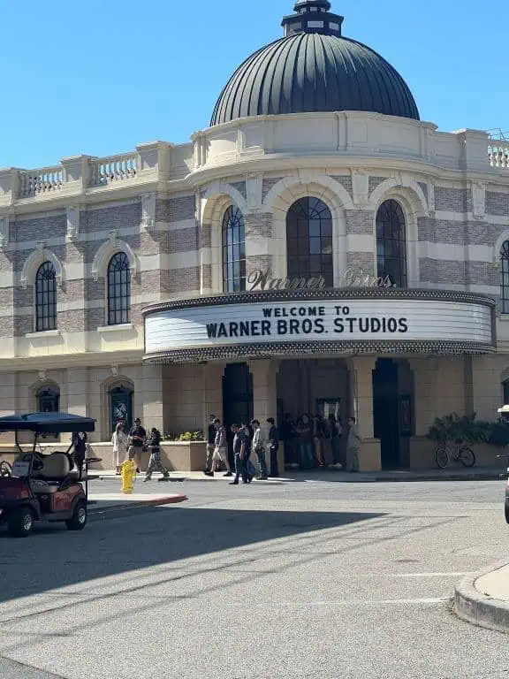 backlot at warner bros studio tour hollywood