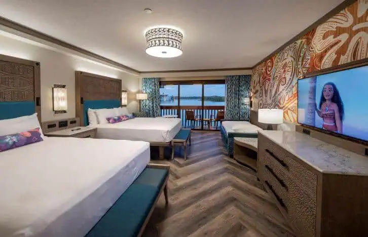 room at disneys polynesian courtesy of walt disney world