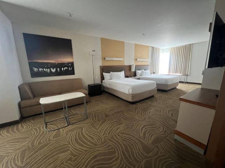 springhill suites burbank room view