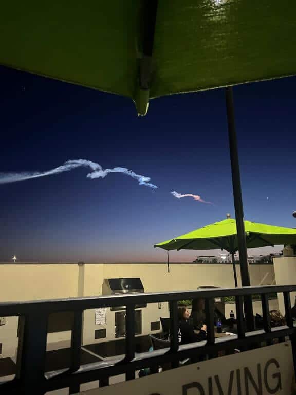 starlink launch from springhill suites burbank