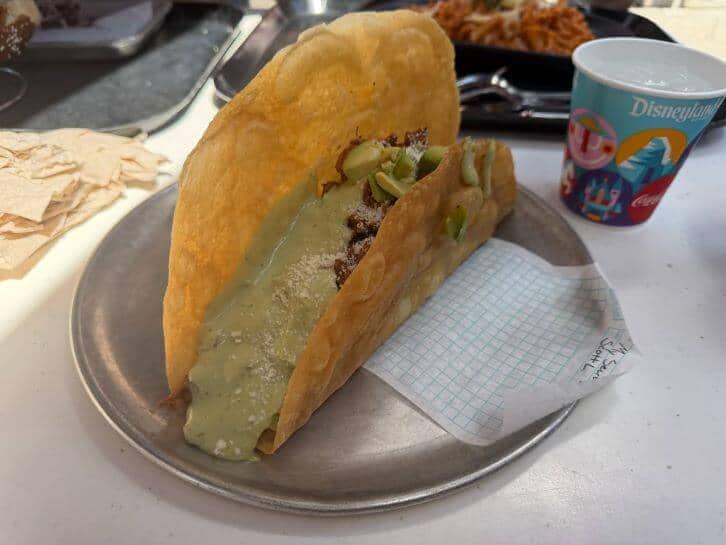 taco at pym kitchen disney california adventure