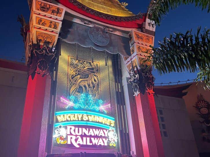 exterior mickey and minnies runaway railway at hollywood studios