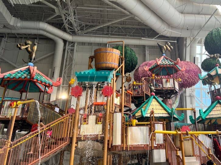 kung fu panda splash area at dreamworks water park at american dream mall