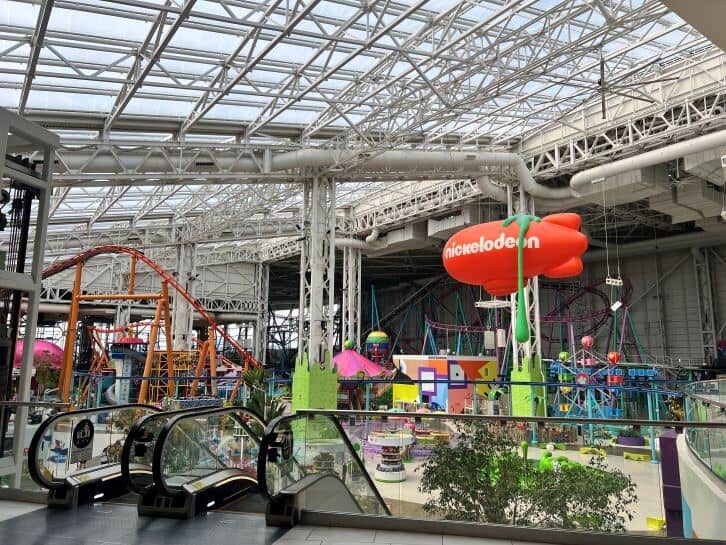 nickelodeon universe at american dream mall in new jersey