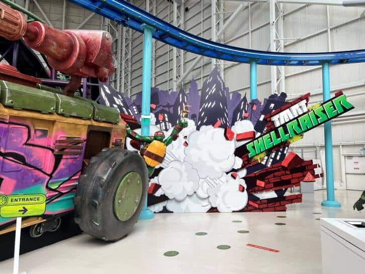 tmnt shellraiser at nickelodeon universe american dream