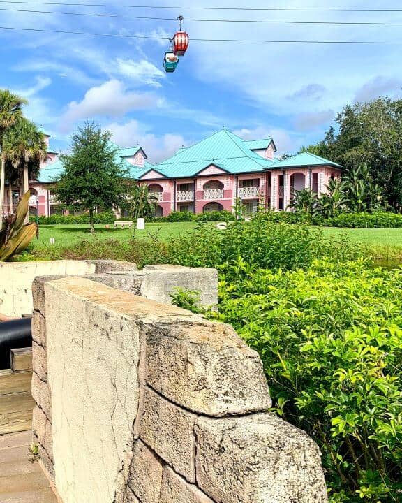 bridge at caribbean beach resort at walt disney world