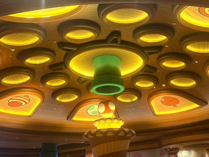 dining area toadstool cafe