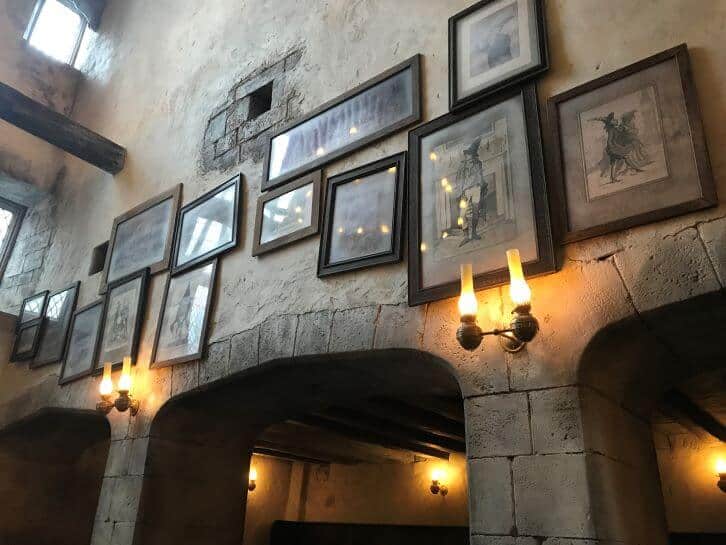 leaky cauldron interior at universal studios florida