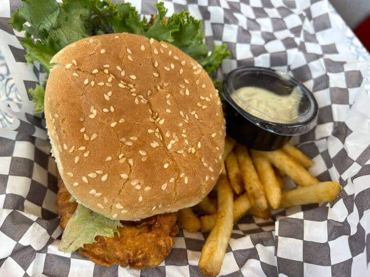 mels drive in burger at universal studios florida