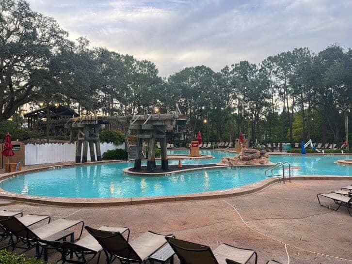pool at disneys port orleans riverside resort