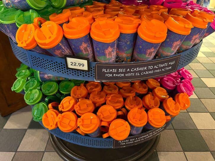 refillable mugs at disneys port orleans riverside