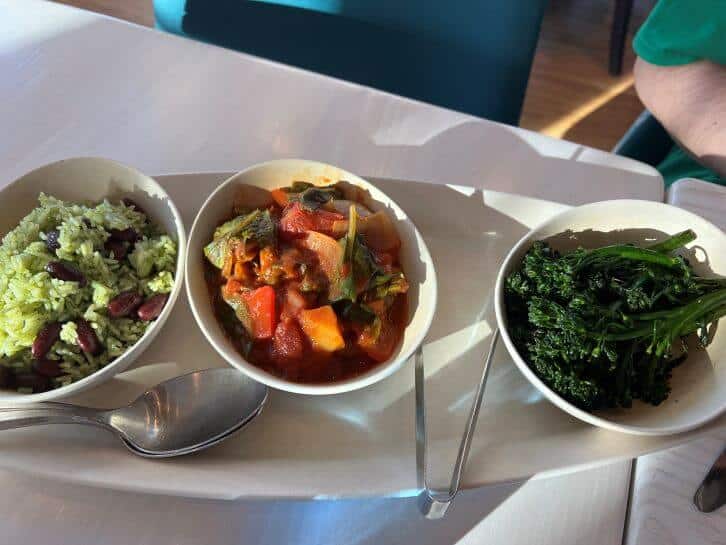 side dishes at sebastians bistro at disney world