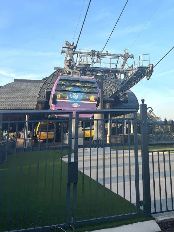skyliner to sebastians bistro dining at disney world